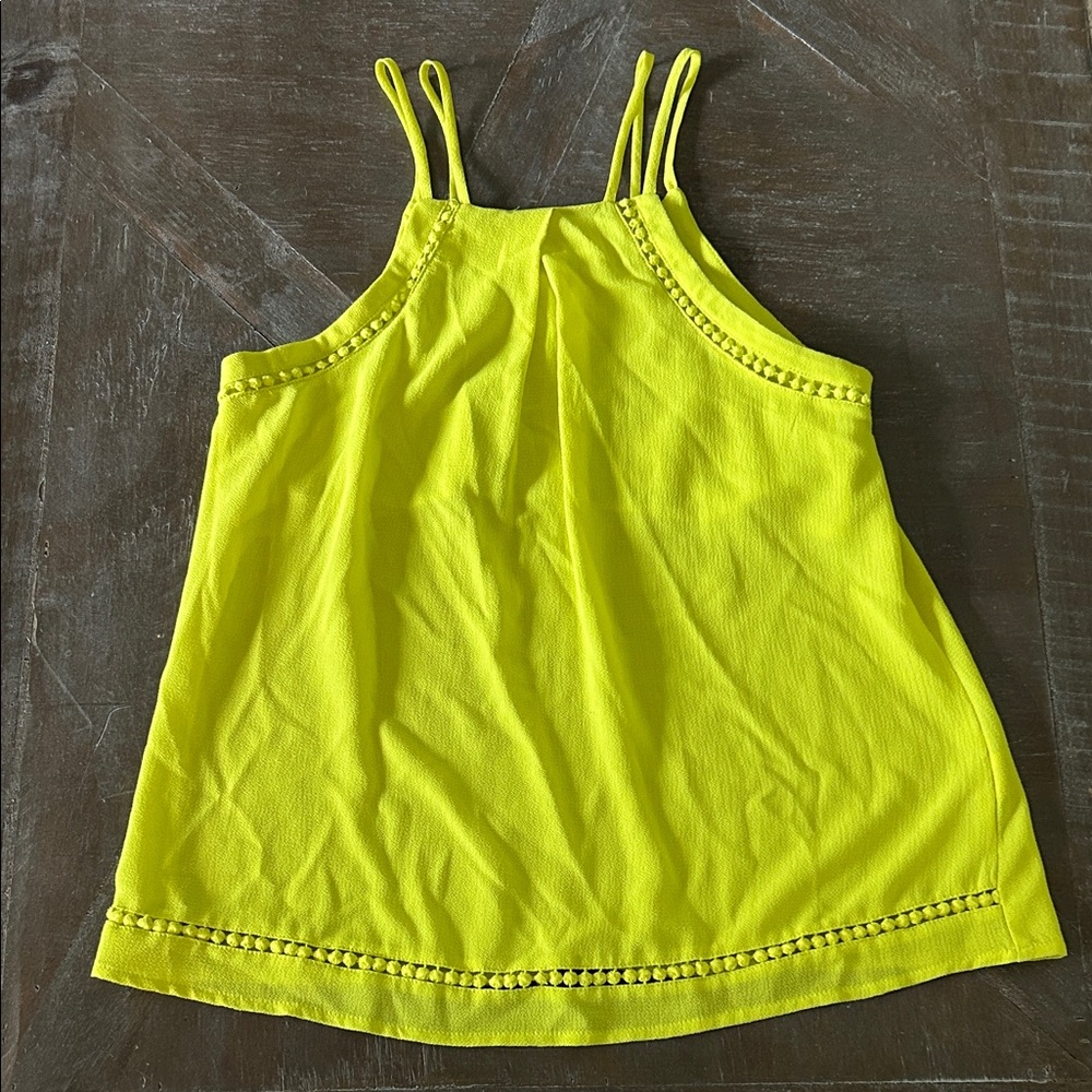 Sweet Wanderer Yellow Tank Top